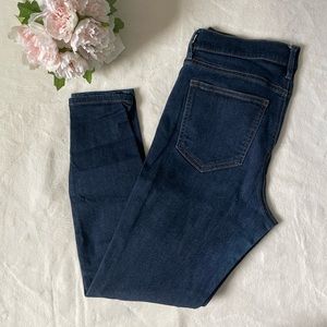 Ann Taylor Dark Wash Skinny Jeans, Women’s 6P